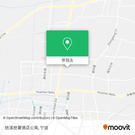 慈溪慈馨酒店公寓地图