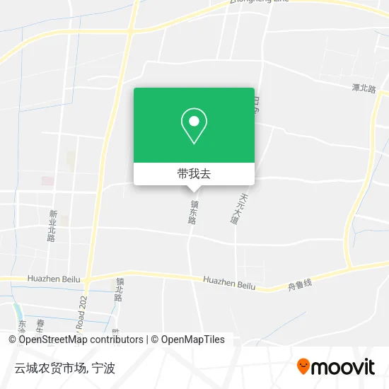 云城农贸市场地图