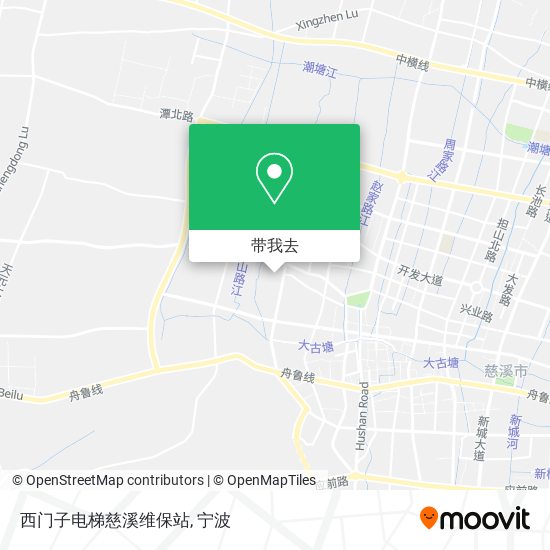 西门子电梯慈溪维保站地图