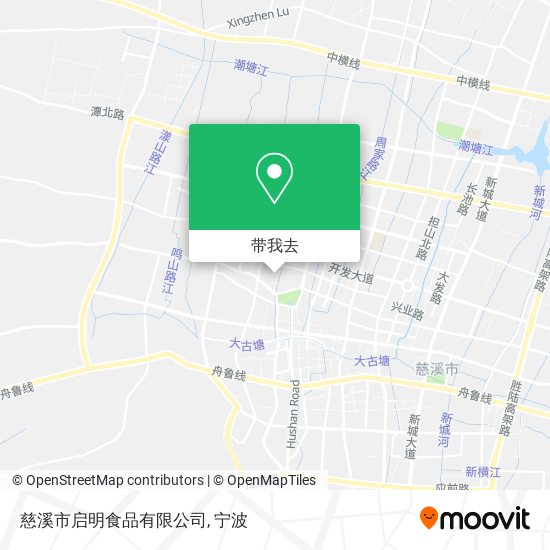 慈溪市启明食品有限公司地图