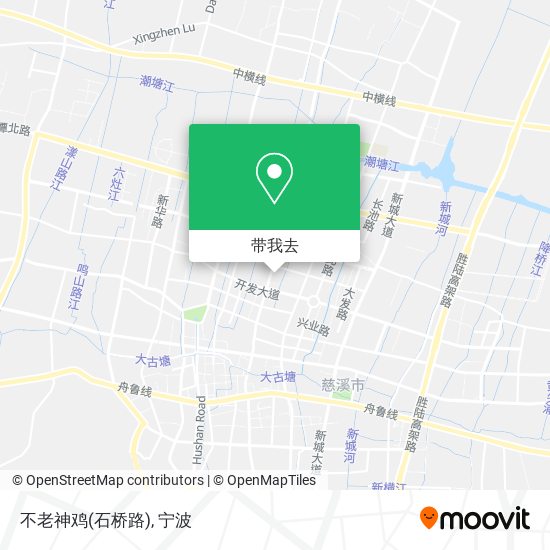 不老神鸡(石桥路)地图