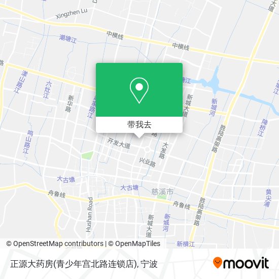 正源大药房(青少年宫北路连锁店)地图