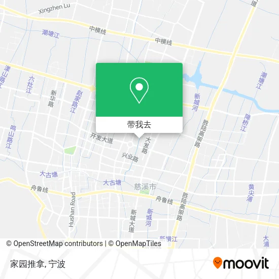 家园推拿地图
