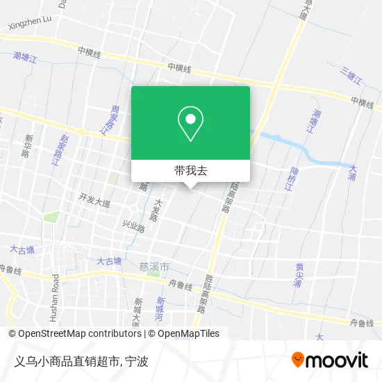 义乌小商品直销超市地图