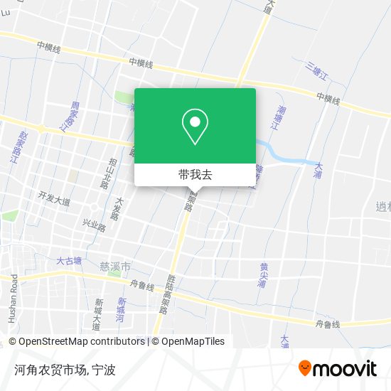 河角农贸市场地图