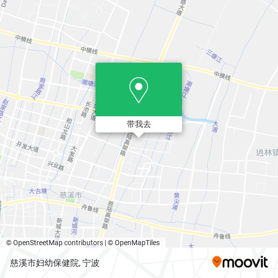 慈溪市妇幼保健院地图
