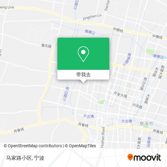 马家路小区地图