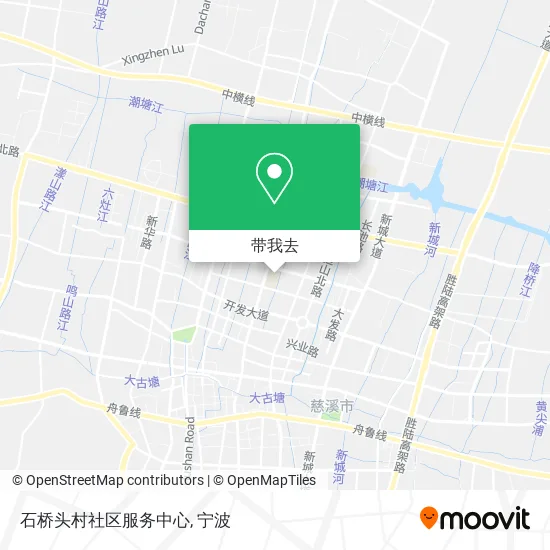 石桥头村社区服务中心地图