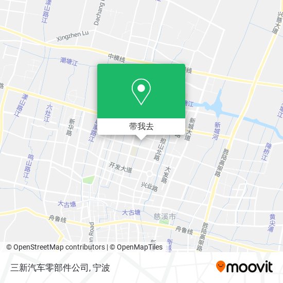 三新汽车零部件公司地图