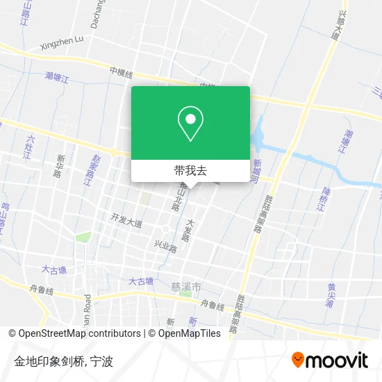 金地印象剑桥地图