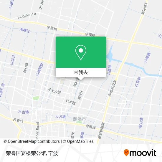 荣誉国宴楼荣公馆地图