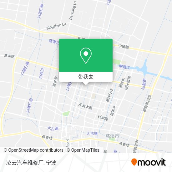 凌云汽车维修厂地图