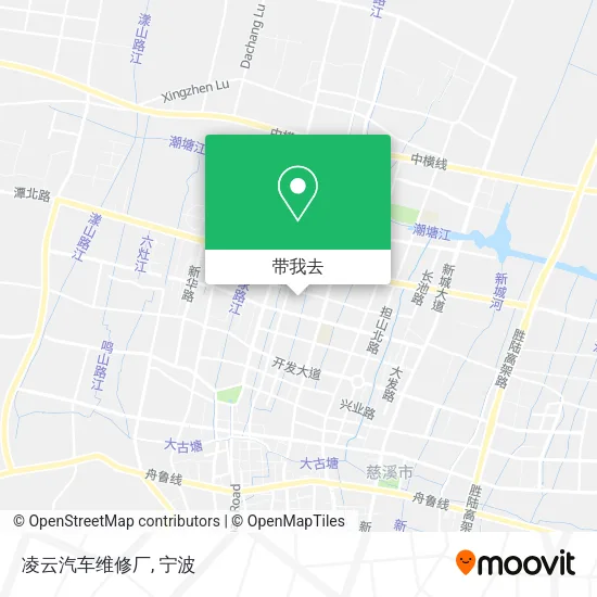 凌云汽车维修厂地图