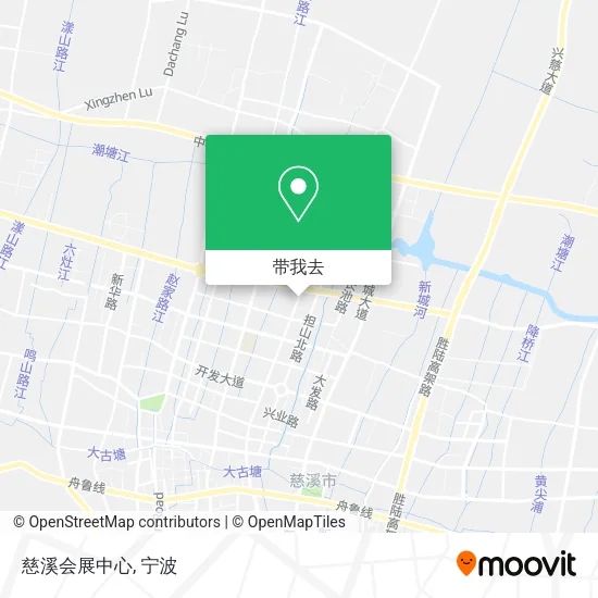 慈溪会展中心地图