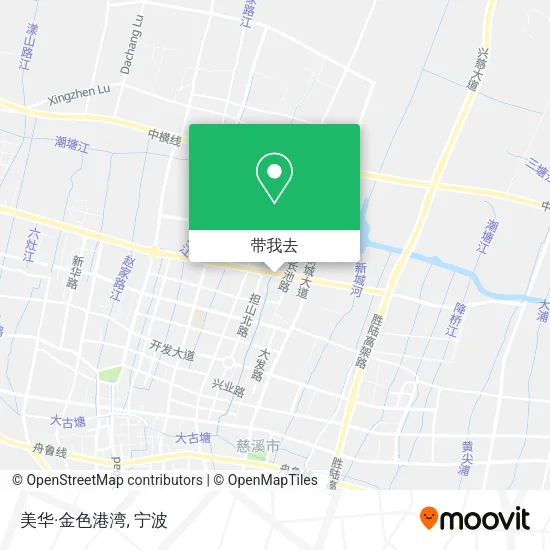 美华·金色港湾地图