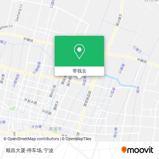 顺昌大厦-停车场地图