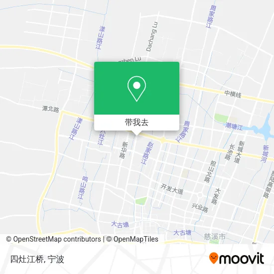 四灶江桥地图