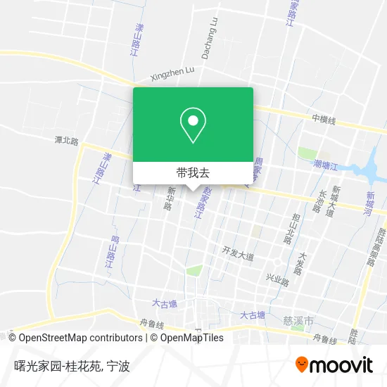 曙光家园-桂花苑地图