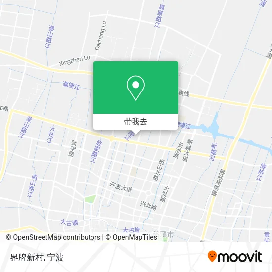 界牌新村地图