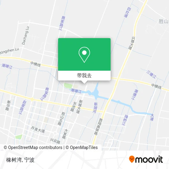 橡树湾地图