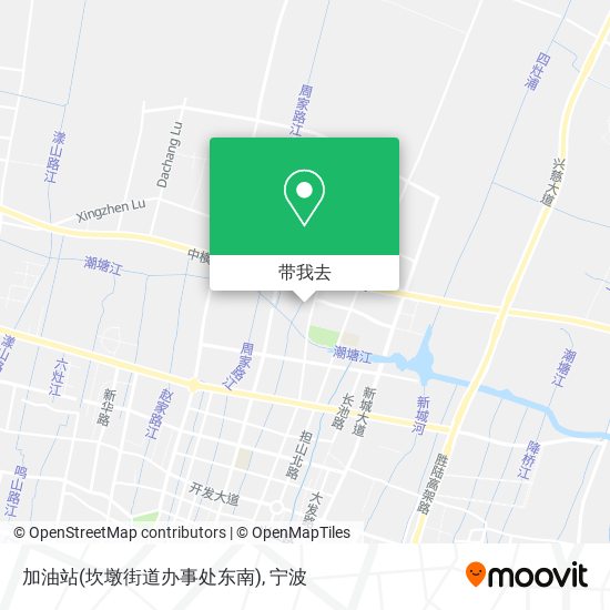 加油站(坎墩街道办事处东南)地图