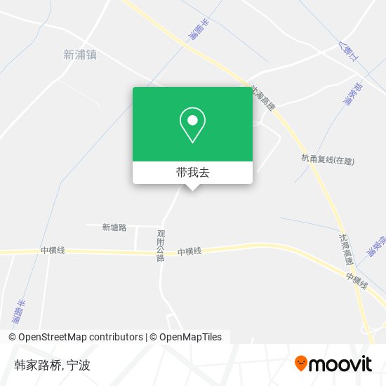 韩家路桥地图