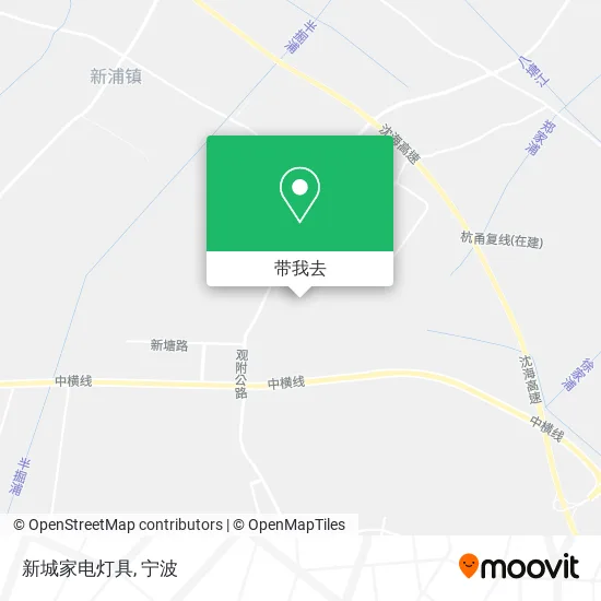 新城家电灯具地图