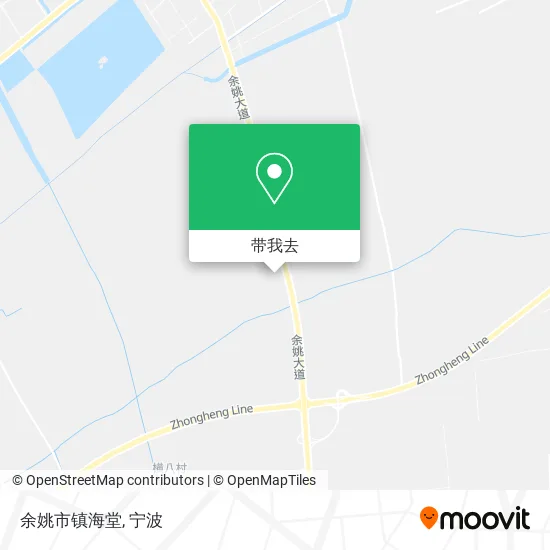 余姚市镇海堂地图