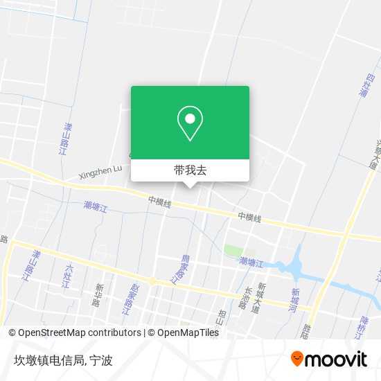 坎墩镇电信局地图