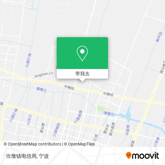 坎墩镇电信局地图
