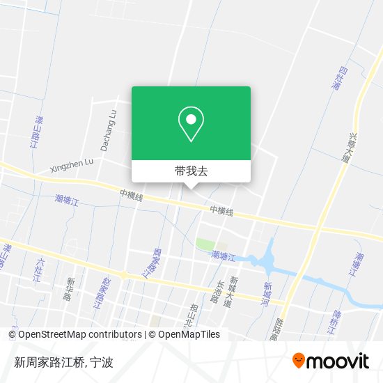 新周家路江桥地图