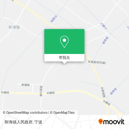 附海镇人民政府地图