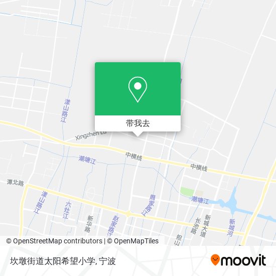 坎墩街道太阳希望小学地图