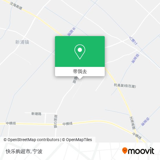 快乐购超市地图