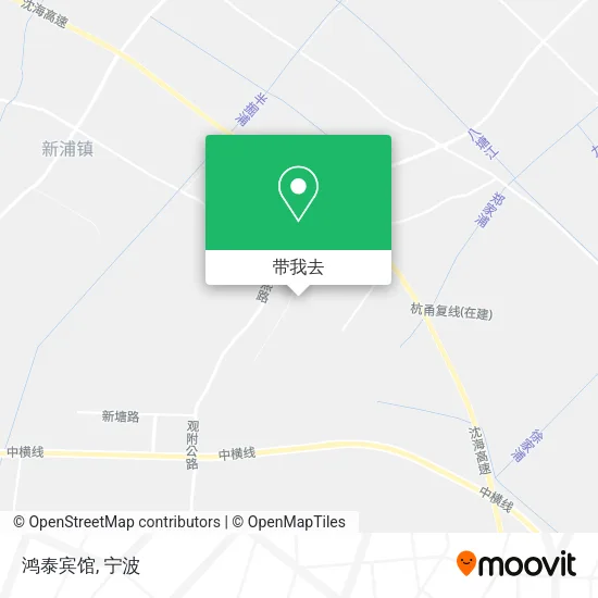 鸿泰宾馆地图
