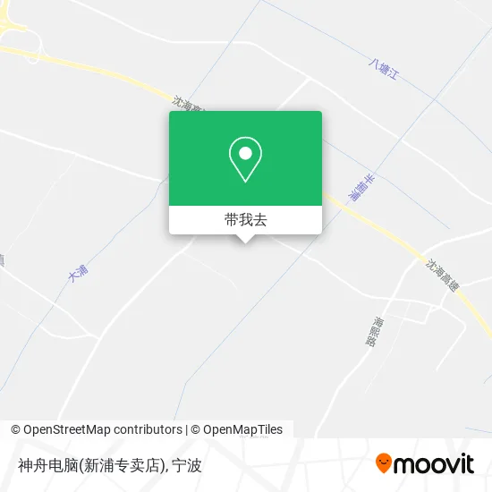神舟电脑(新浦专卖店)地图