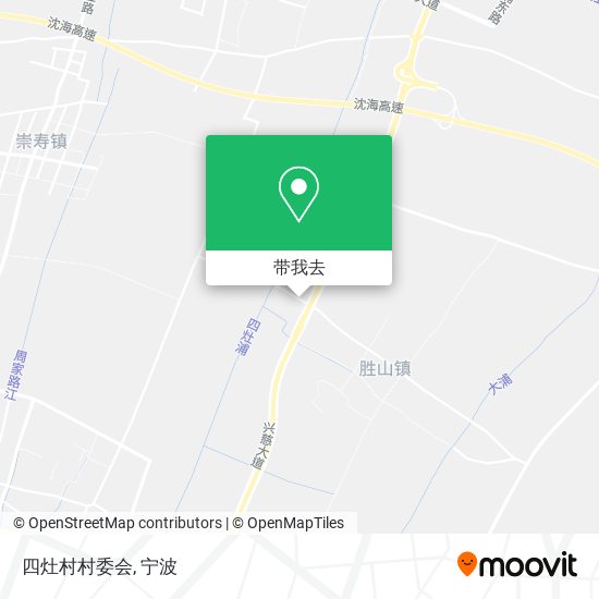 四灶村村委会地图