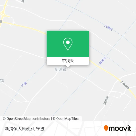 新浦镇人民政府地图