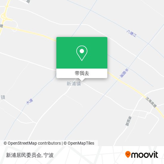 新浦居民委员会地图