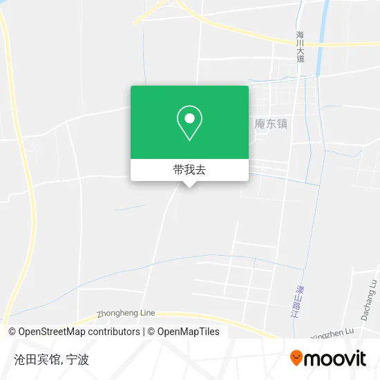 沧田宾馆地图