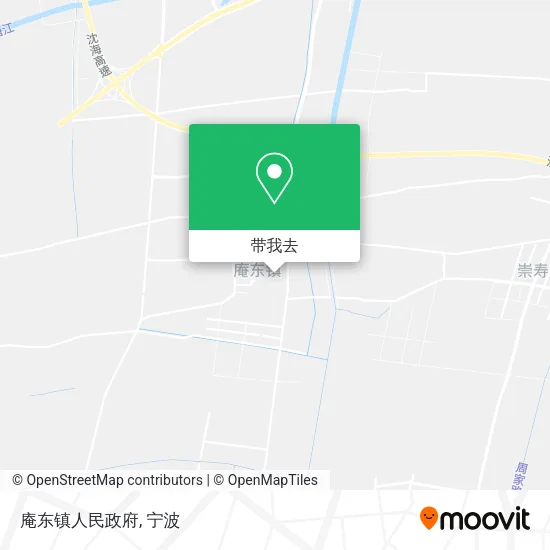 庵东镇人民政府地图