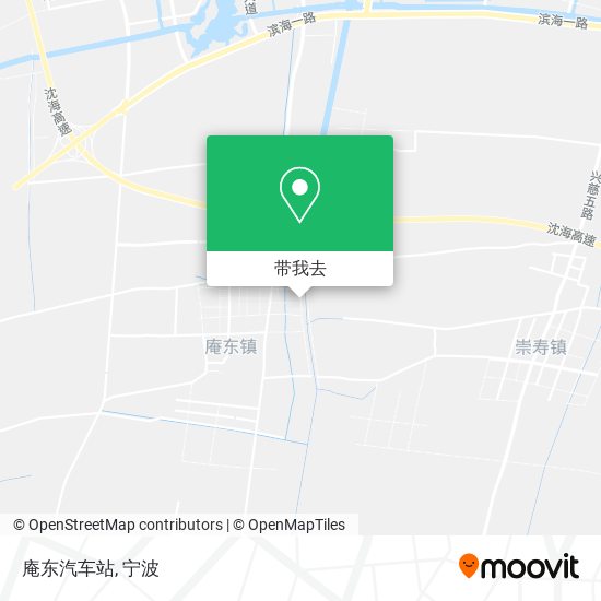 庵东汽车站地图