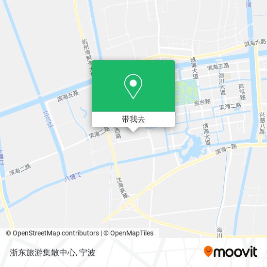 浙东旅游集散中心地图