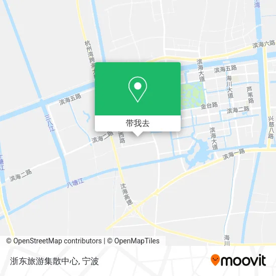 浙东旅游集散中心地图