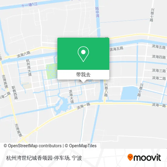 杭州湾世纪城香颂园-停车场地图