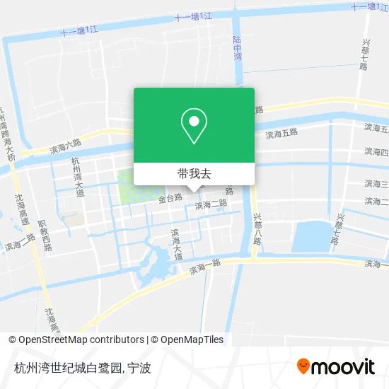 杭州湾世纪城白鹭园地图