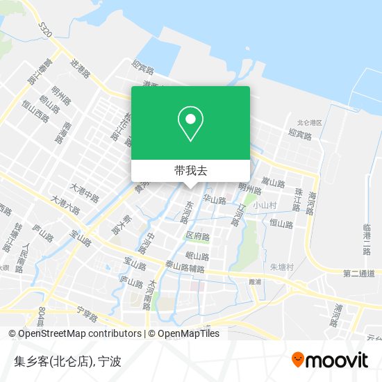 集乡客(北仑店)地图