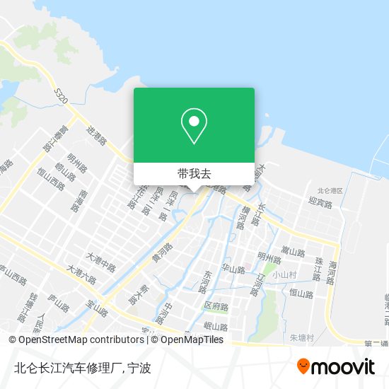 北仑长江汽车修理厂地图