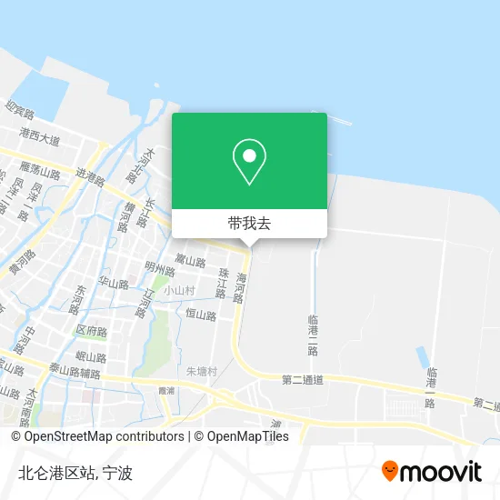 北仑港区站地图