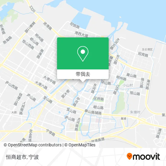 恒商超市地图